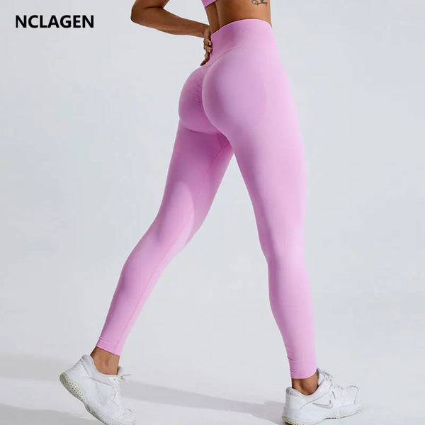 Seamless Yoga Leggings High