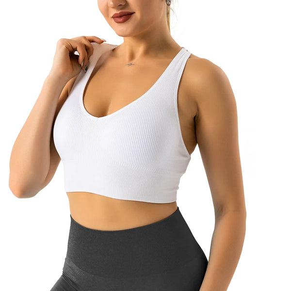 NVGTN Galaxy Ribbed Seamless Top